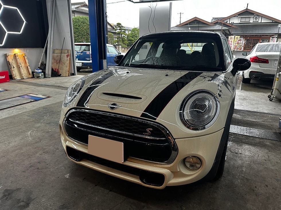 MINI/F55/エンジンマウント交換/ドラレコ取り付け