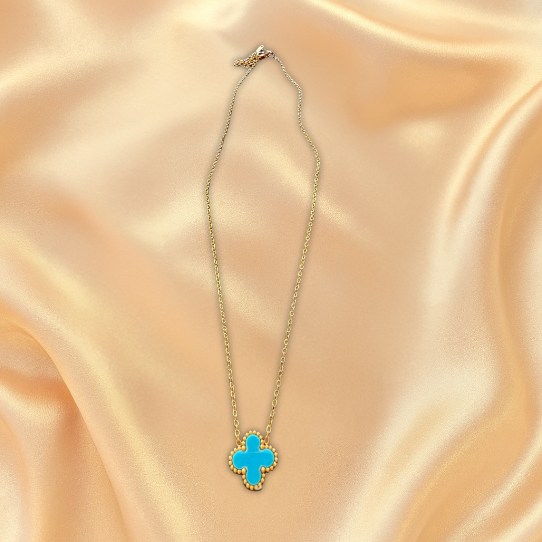 Azurea Cross Pendant Necklace