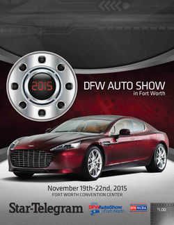 DFW Auto Show Program 2015