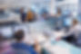 People Working in Open Office
