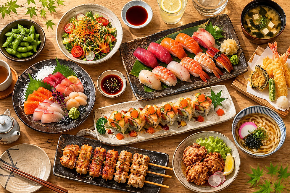 Racki Rushi Sushi Raku | Japanese and fushion cuisine | 19 The Promenade ...