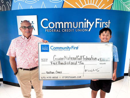 Guam National Golf Federation Donation