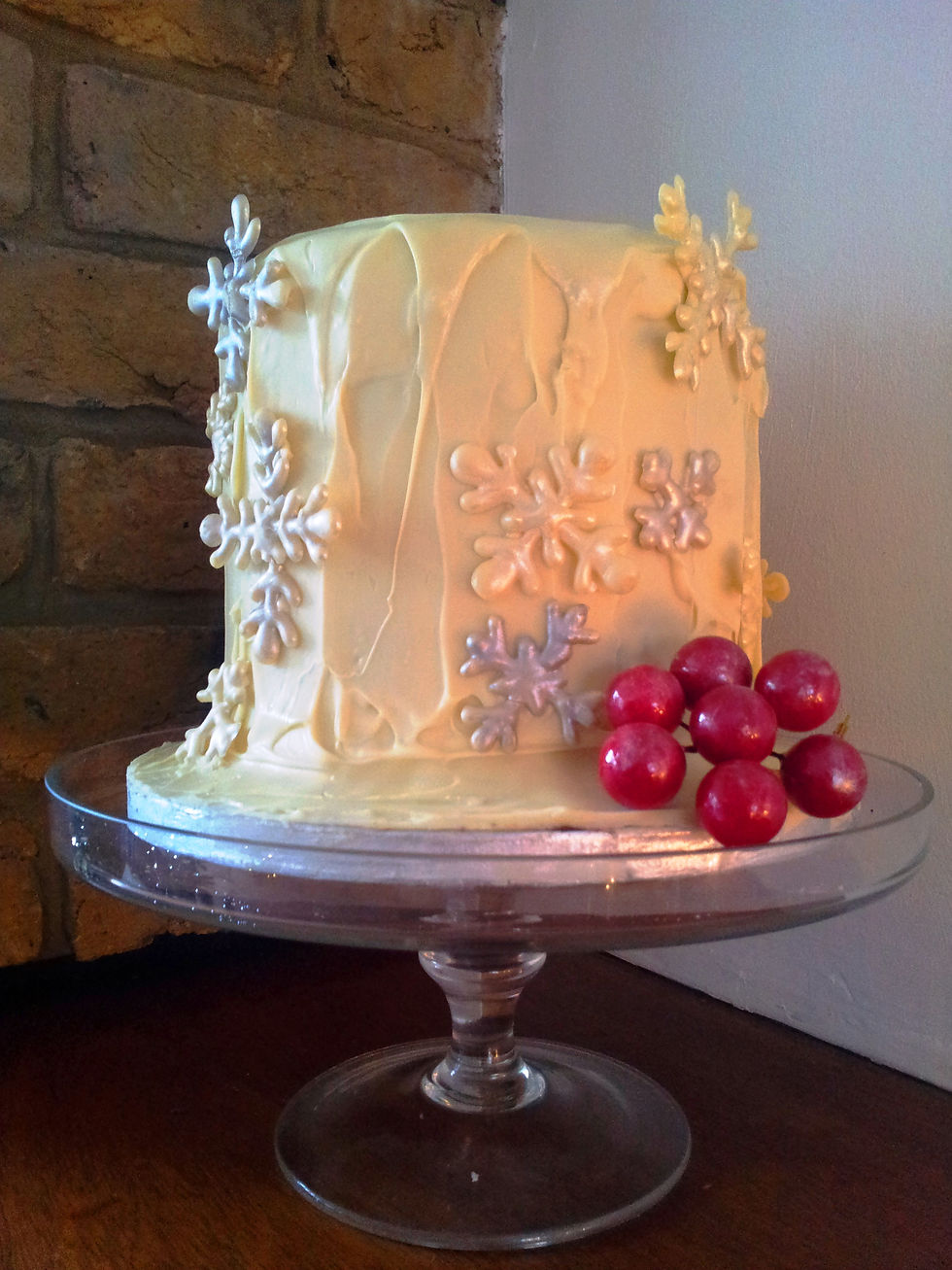 Snowflakes at Christmas