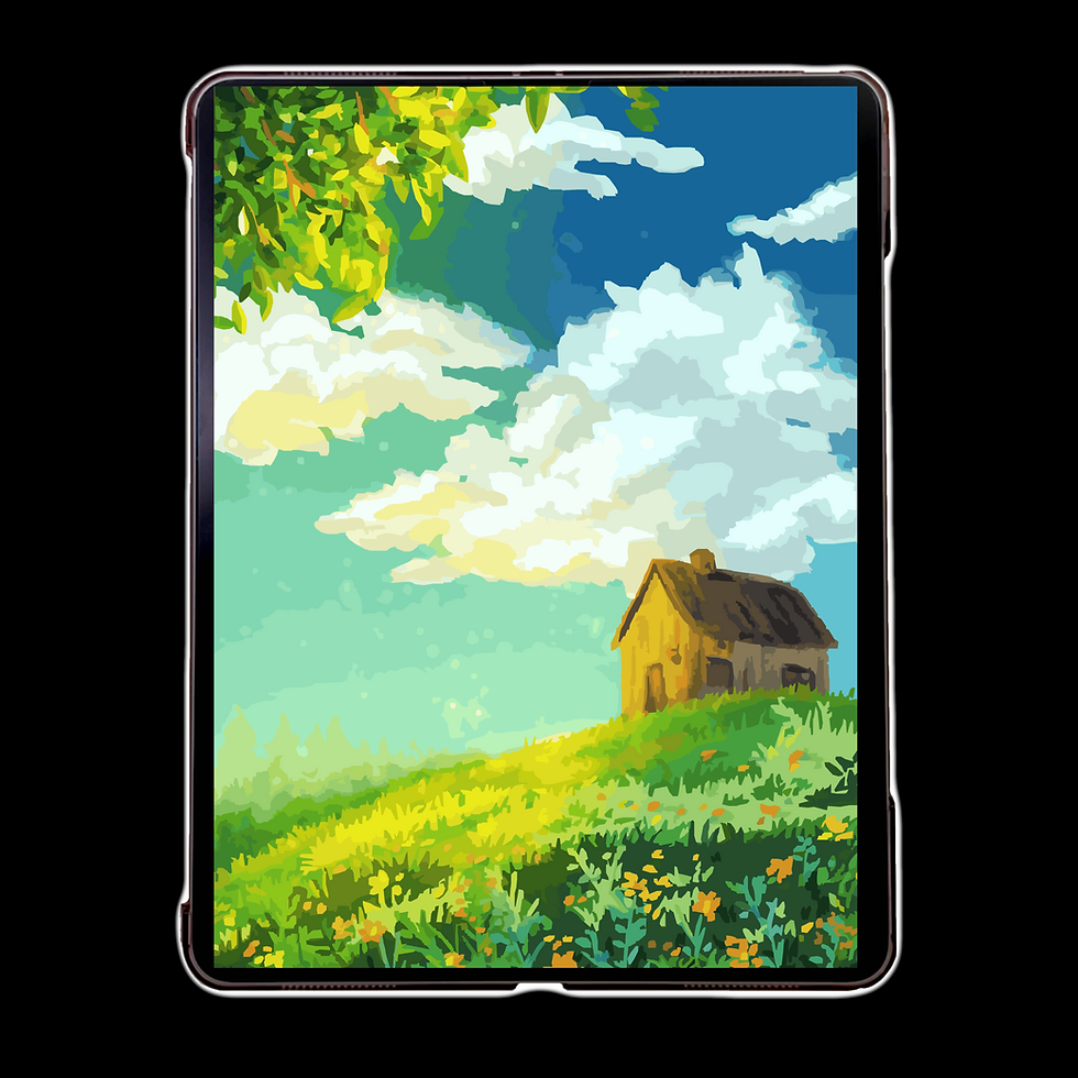 Thumbnail: Paint by Number for Procreate: Landscape