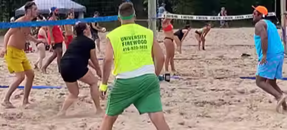 beach volleyball