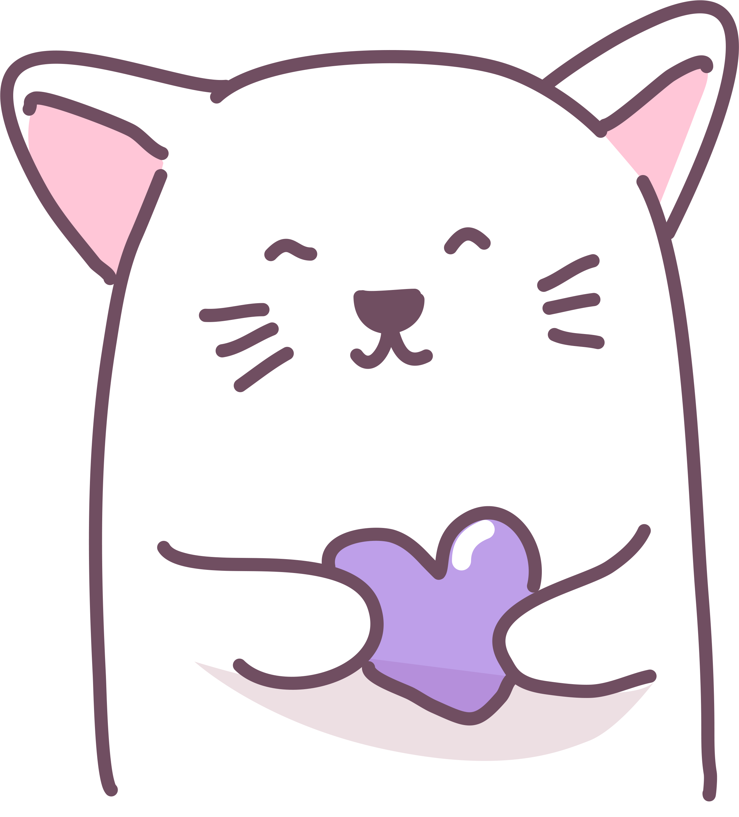 Purple Cat Greetings