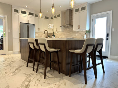 Semi-Custom Kitchen with Large Island