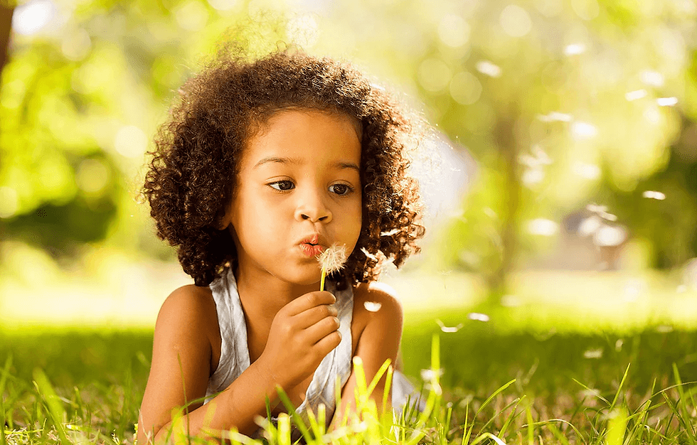 Child curly hair, honey baby naturals