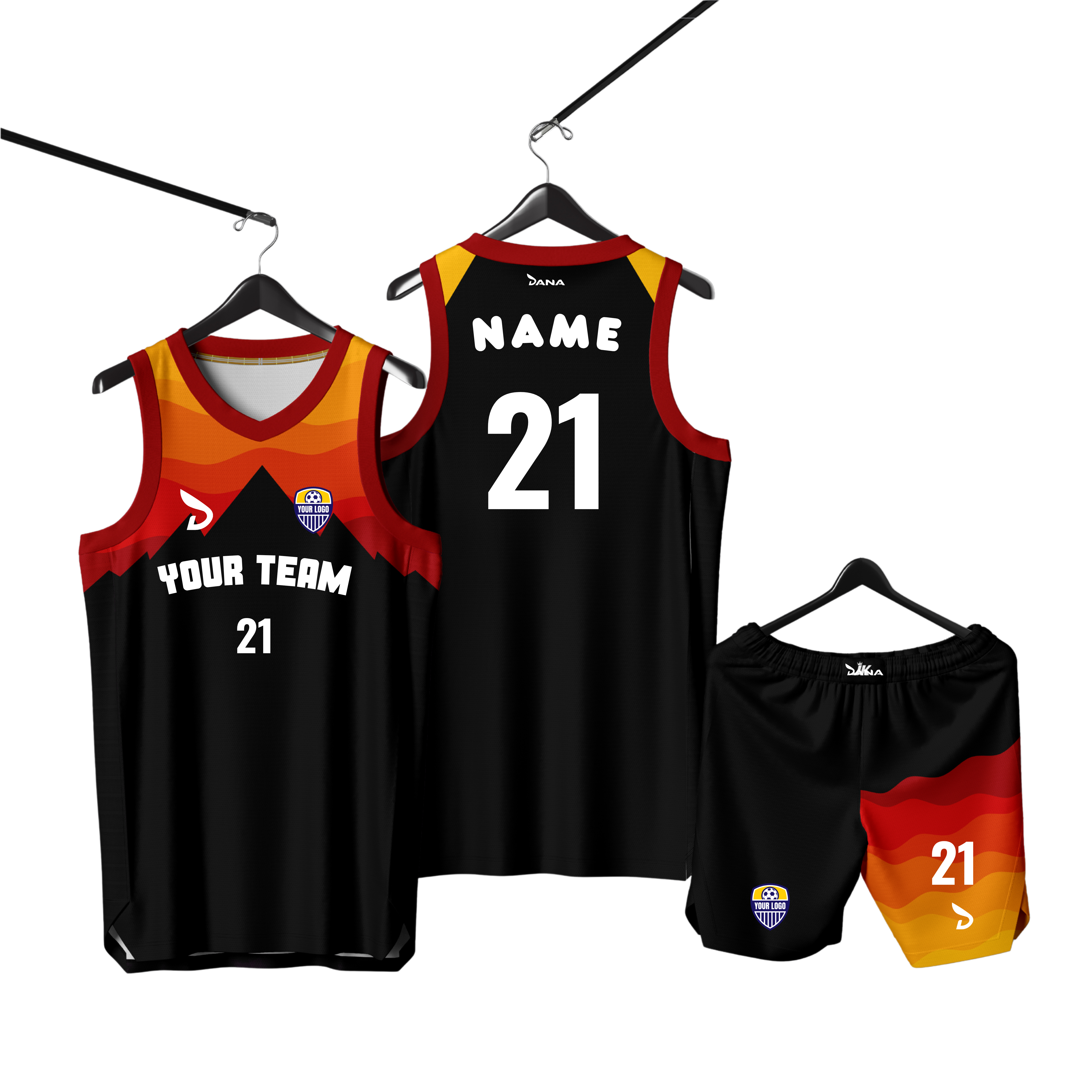 Ridge Fire Basketball Uniform