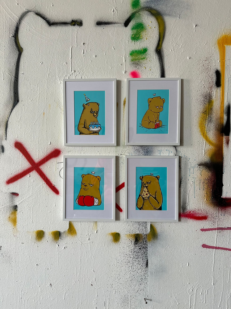 Thumbnail: JC Rivera 'Greatest Hits - Volume 1' - All 4 Prints!