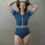 Thumbnail: Wool swimsuit with sleeves