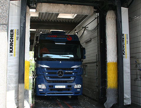 Waschhalle | BECK Spedition+Logistik