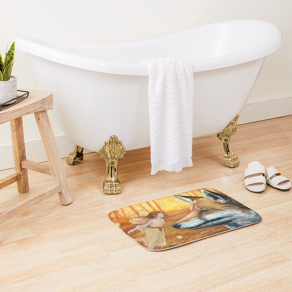 Bath Mat | Autumn Fairy Whisperer