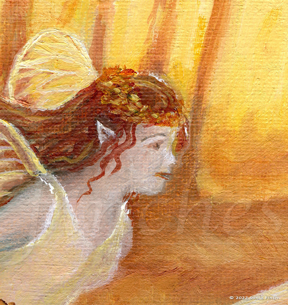 Thumbnail: Autumn Fairy Whisperer | Greeting Card
