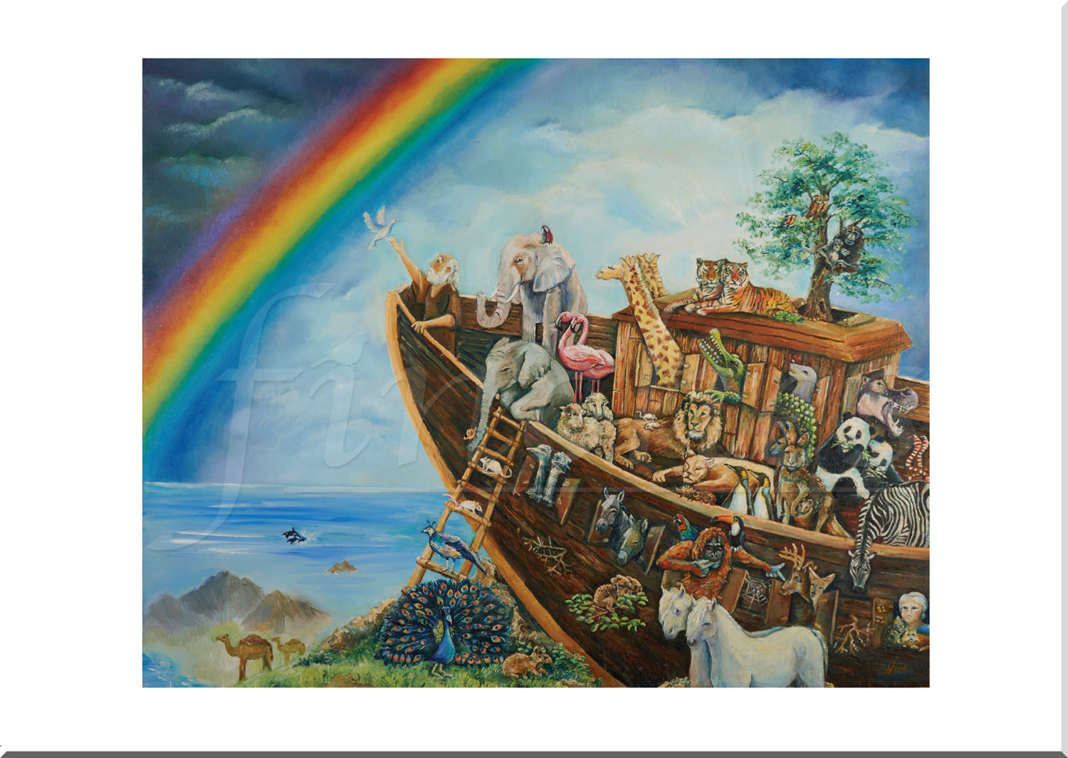 The Promise, Noah's Ark | Greeting Card