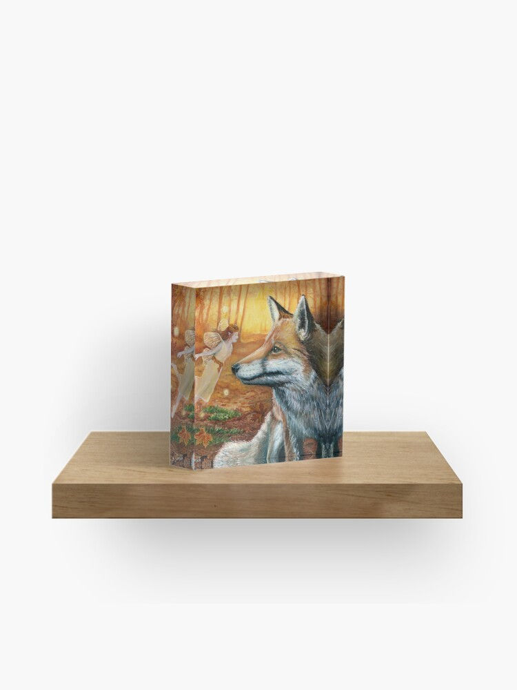 Acrylic Block | Autumn Fairy Whisperer