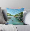 Cushion featuring Looe Estuary in Cornwall