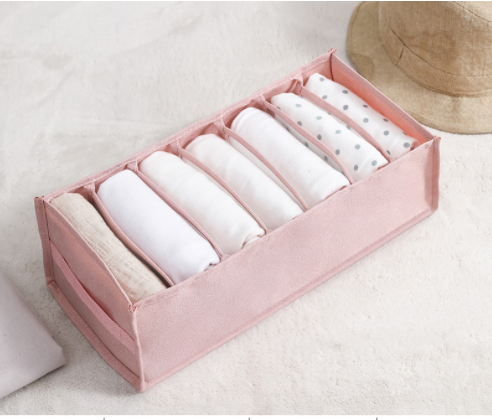 Thumbnail: Foldable Drawer Organizer for T-Shirts, Jeans & Underwear