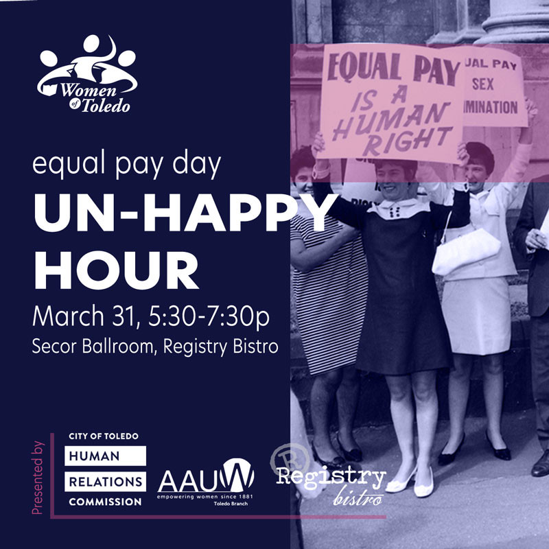 Cancelled Due to Covid-19 :Equal Pay Day UnHappy Hour
