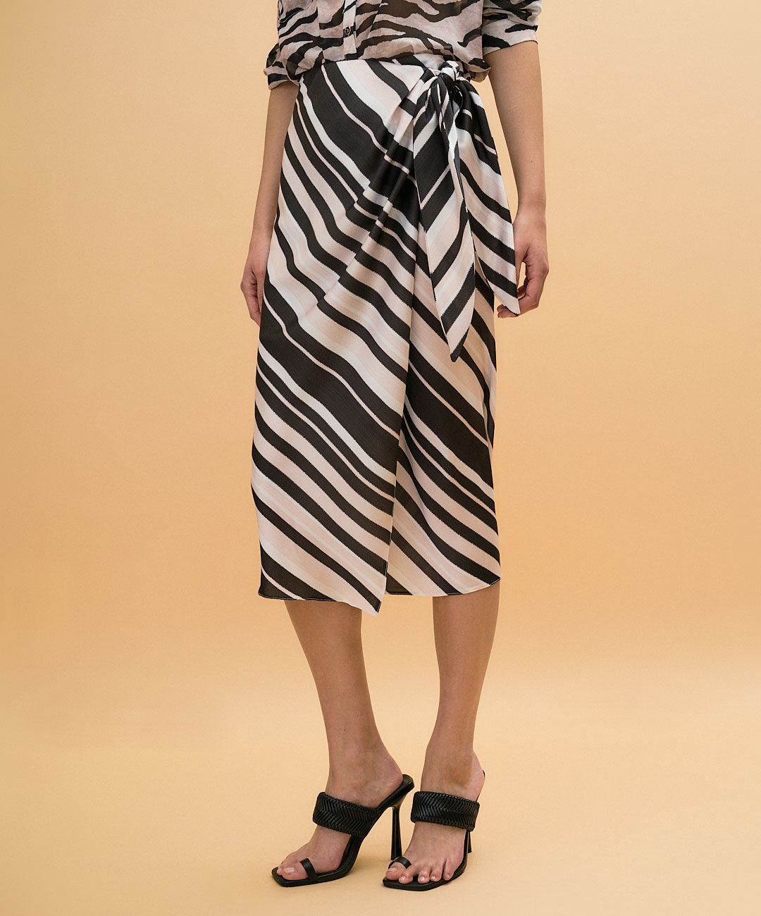 Falda tipo pañuelo Access Fashion