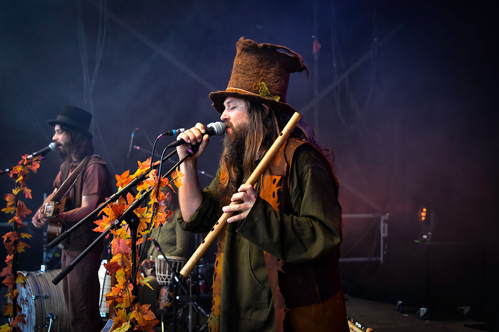 Les Korrigans sur scène