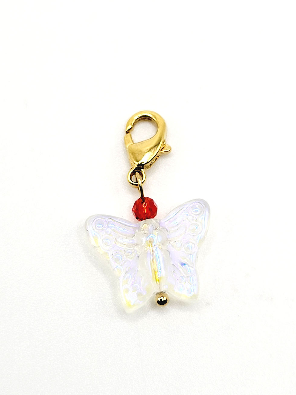 Thumbnail: Selenite with dyed pastel colors with detachable charm