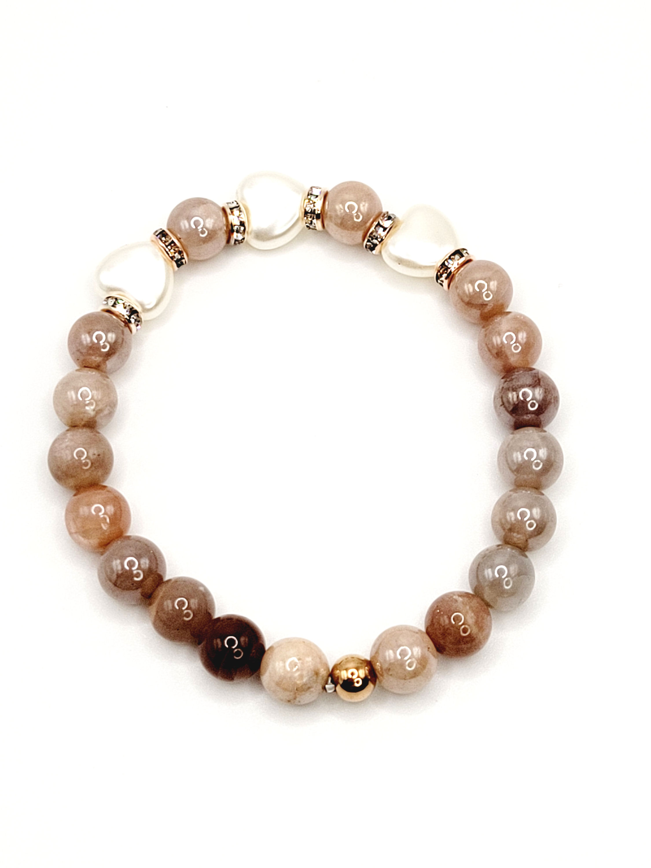 Peach Moonstone Coated