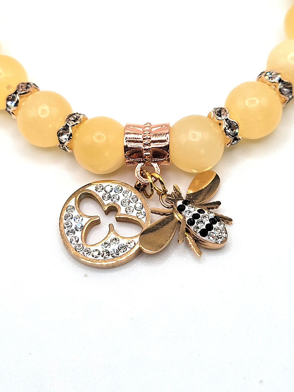Thumbnail: Yellow Calcite with Bee Charm