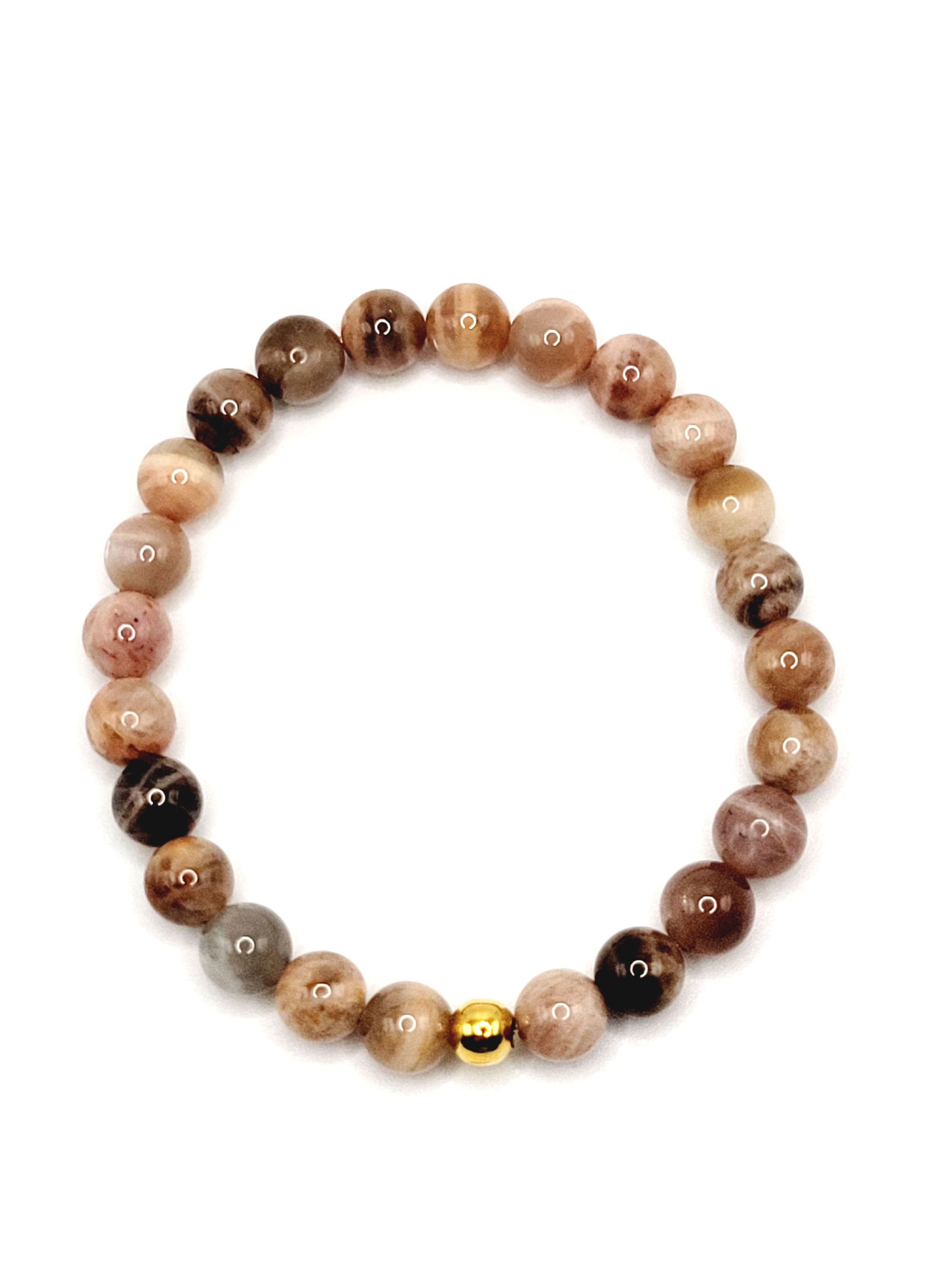 Multicolor Peach Moonstone