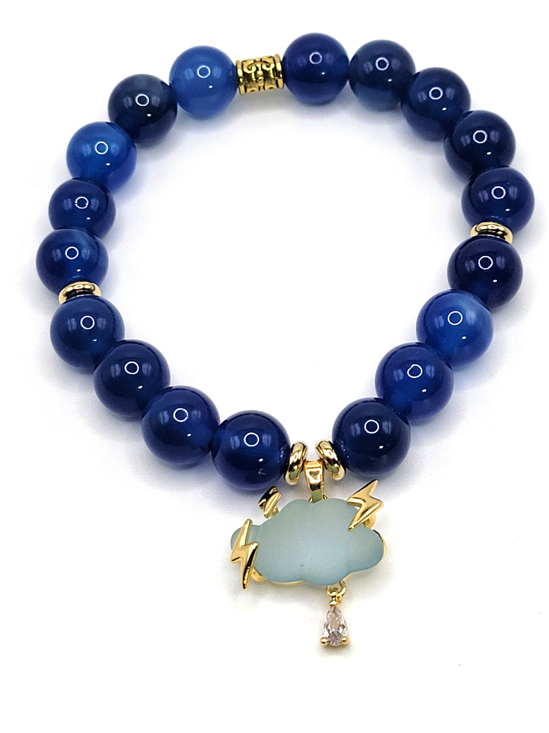 Dyed Blue Agate
