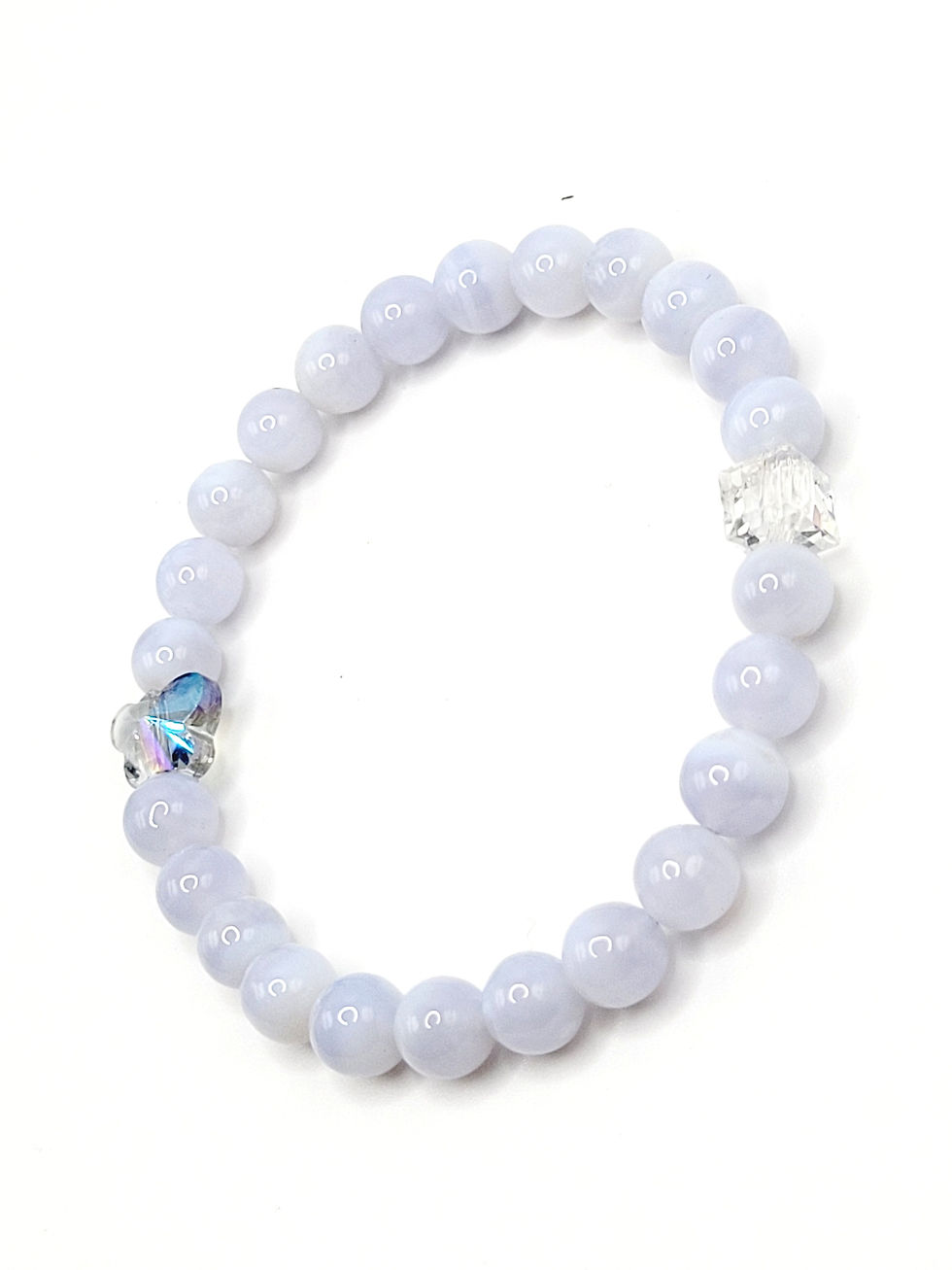 Thumbnail: Blue Lace Agate - 7 mm