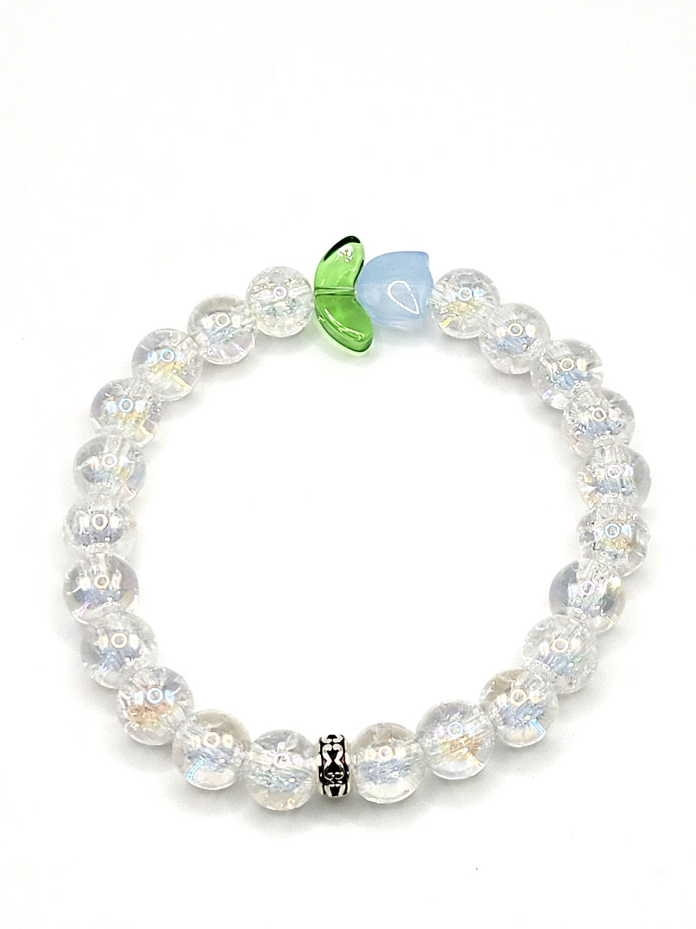 Thumbnail: Crackle Quartz with Tulips