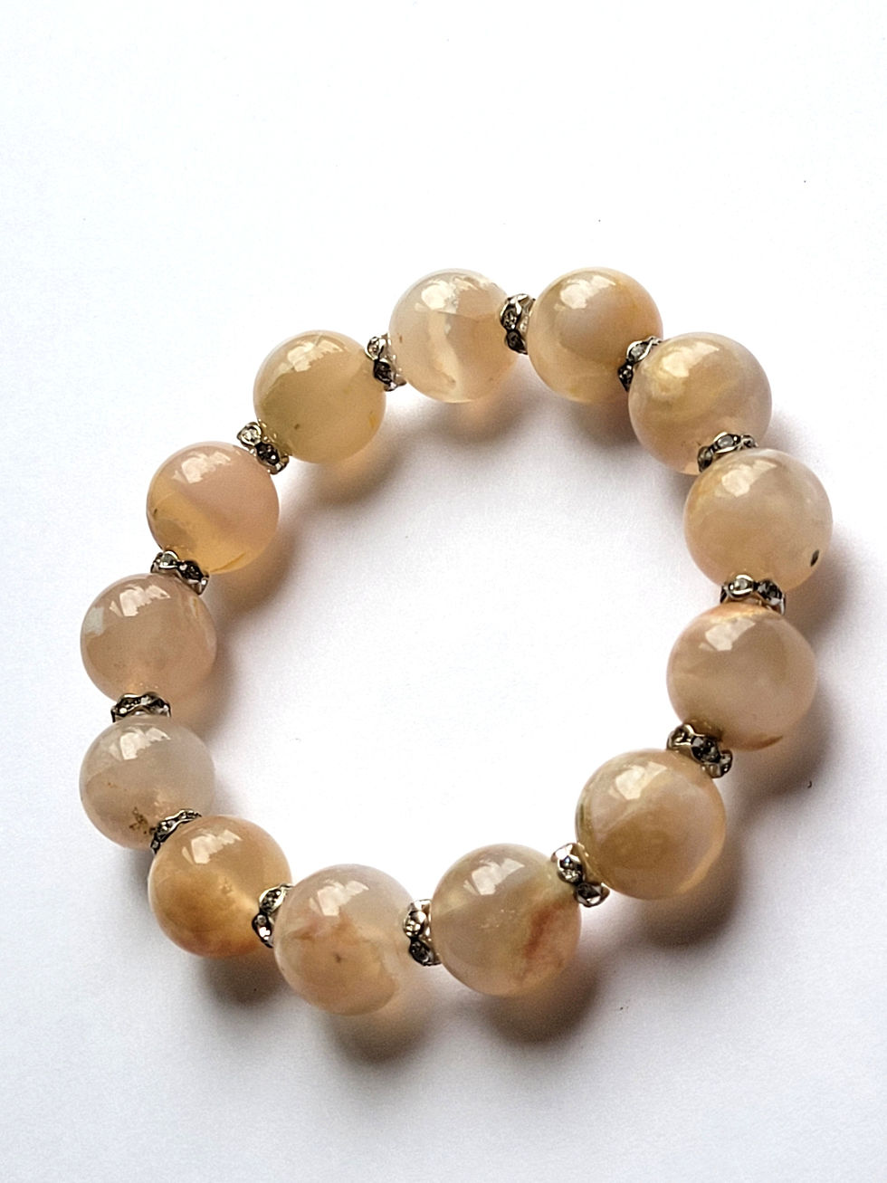 Thumbnail: Flower Agate 12-13 mm