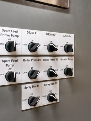 Daritech system controls