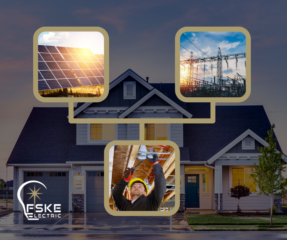 Electricians in different energy systems