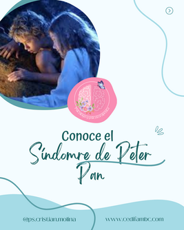Conoce el síndrome de Peter Pan