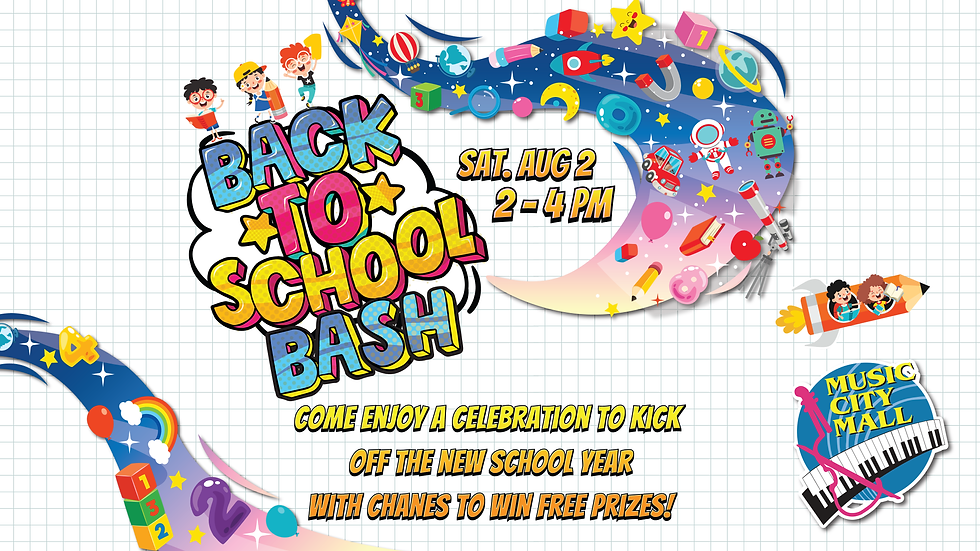 Back to School Bash 2025 Free Family Event!