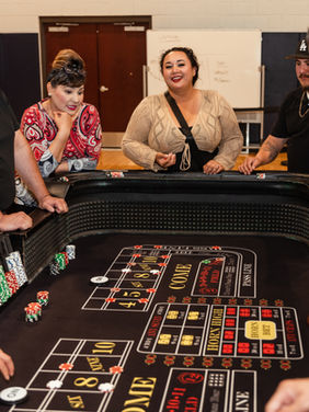 Casino Craps table rentals for events in Phoenix and Scottsdale
