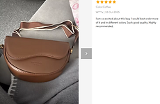 W***e | 10 Oct 2025 I am so excited about this bag. I would best order more of it and in different colors. Such good quality.