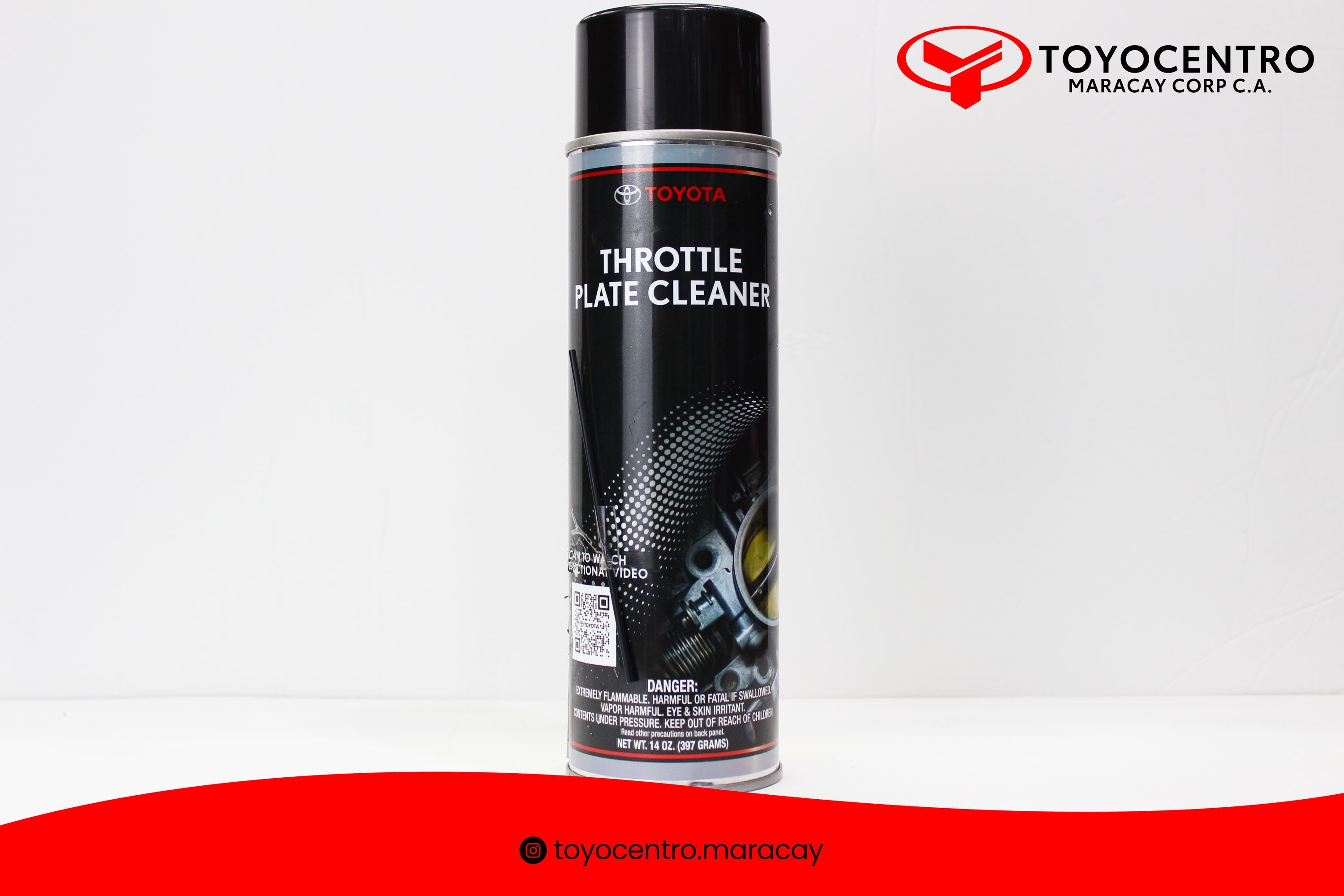 LIMPIADOR PARA CUERPO DE ACELERACIÓN TOYOTA GENUINO