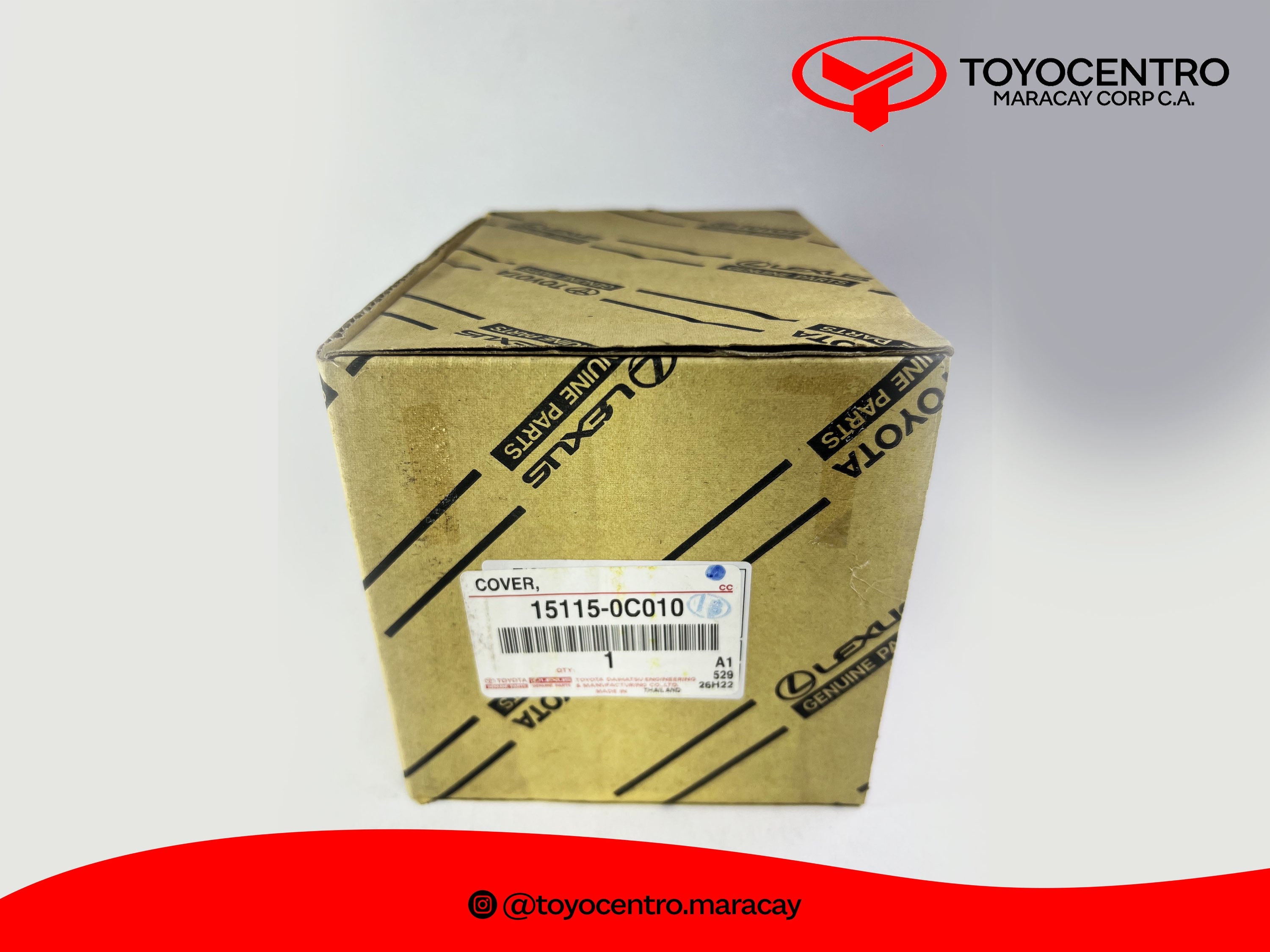 TAPA (CUBIERTA) BOMBA ACEITE MOTOR 2TR TOYOTA GENUINO