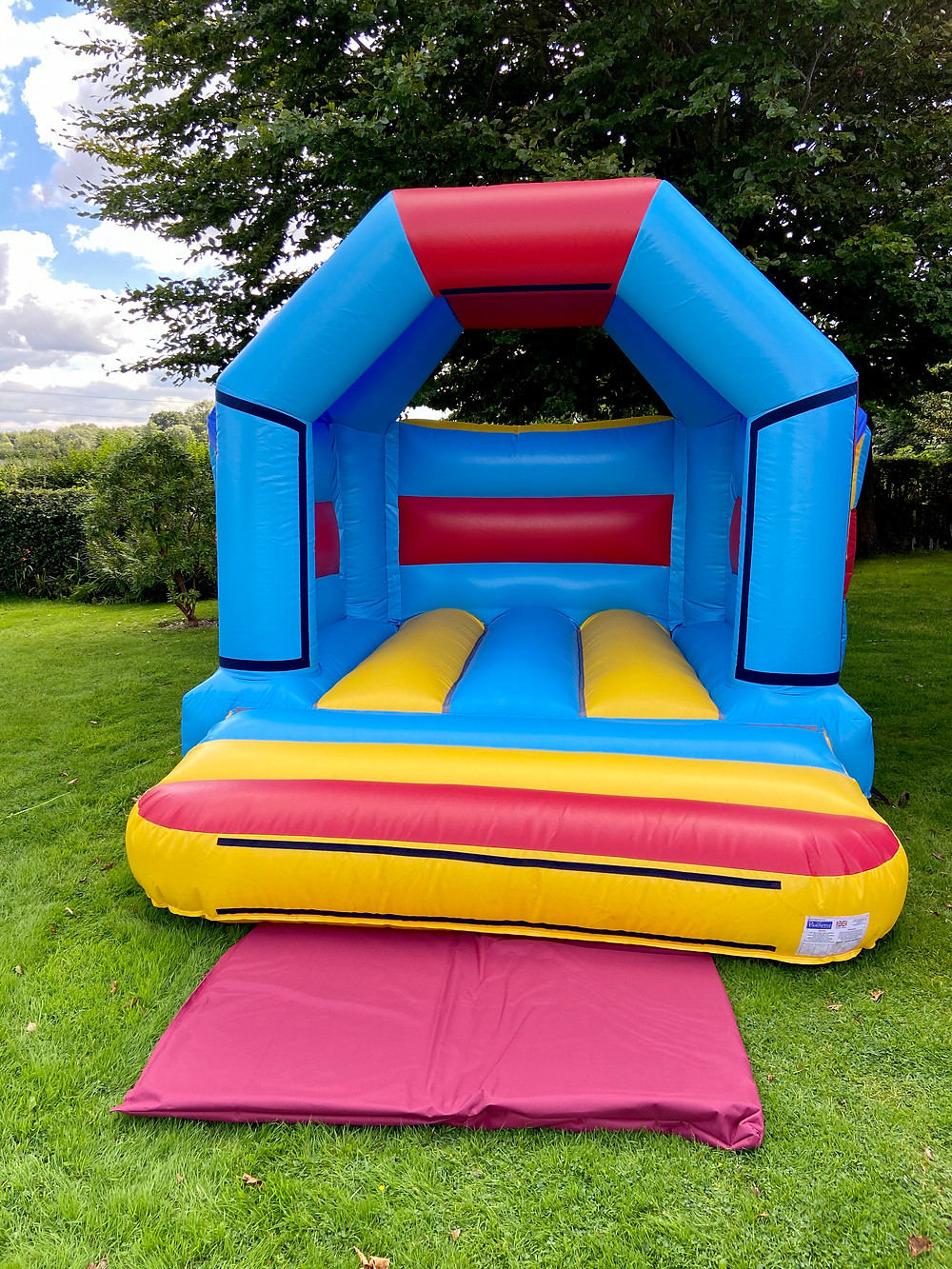 12ft x 10ft Bouncy Castle outside
