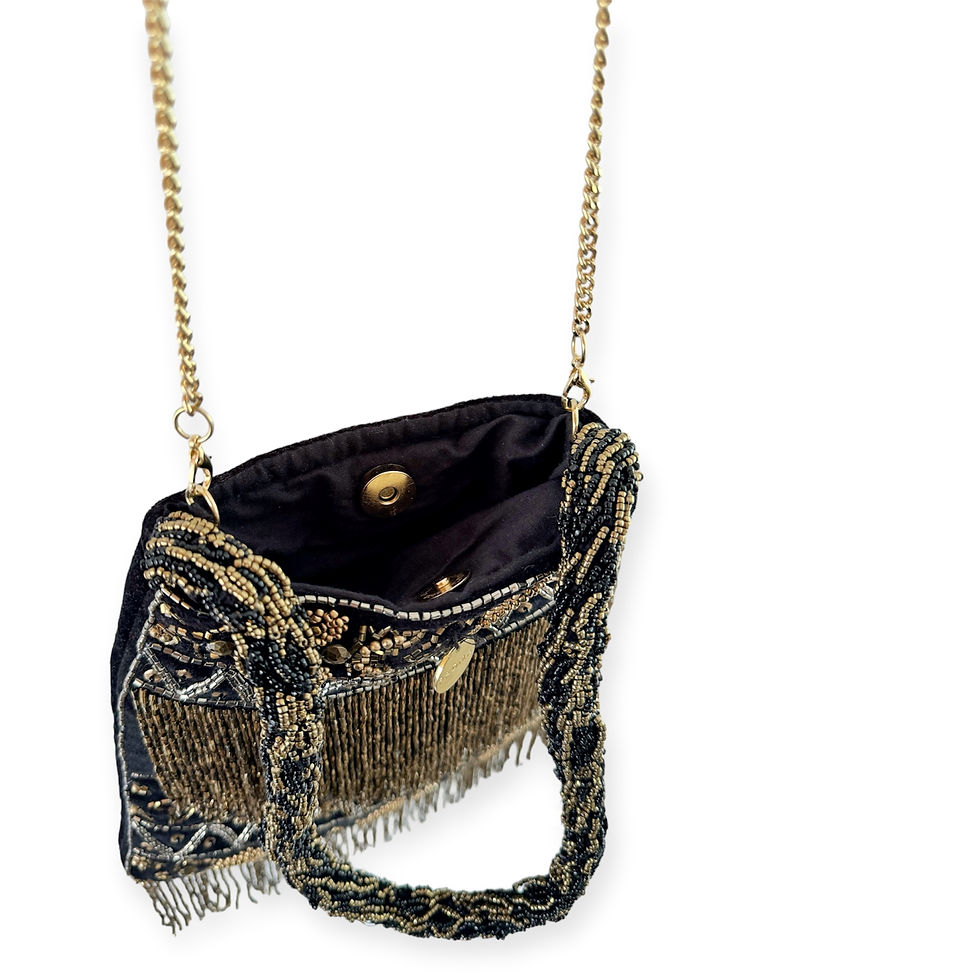 Miniatura: Cartera Lahore Negra 
