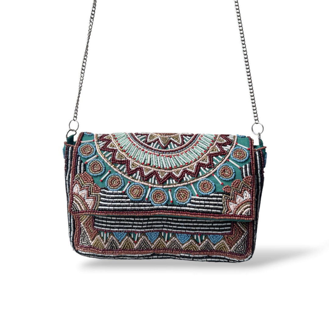 Cartera Grecia Turquesa
