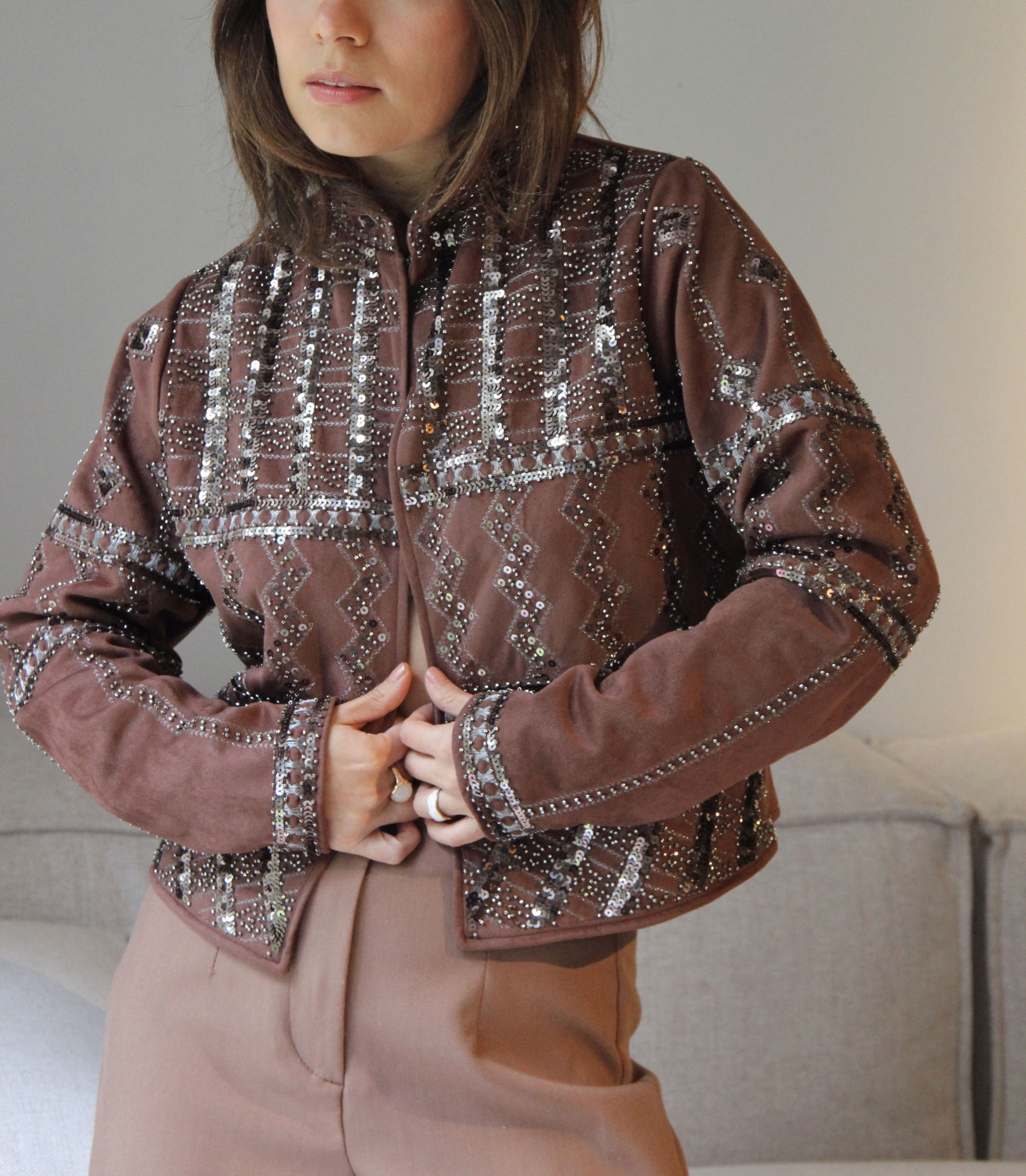 Chaqueta Velvet Lentejuelas