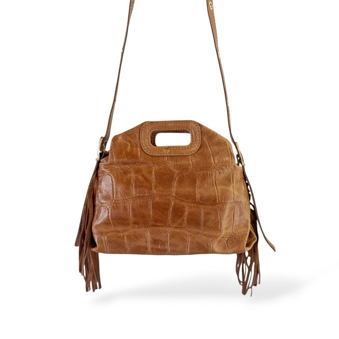 Cartera Italian Leather Caramelo 