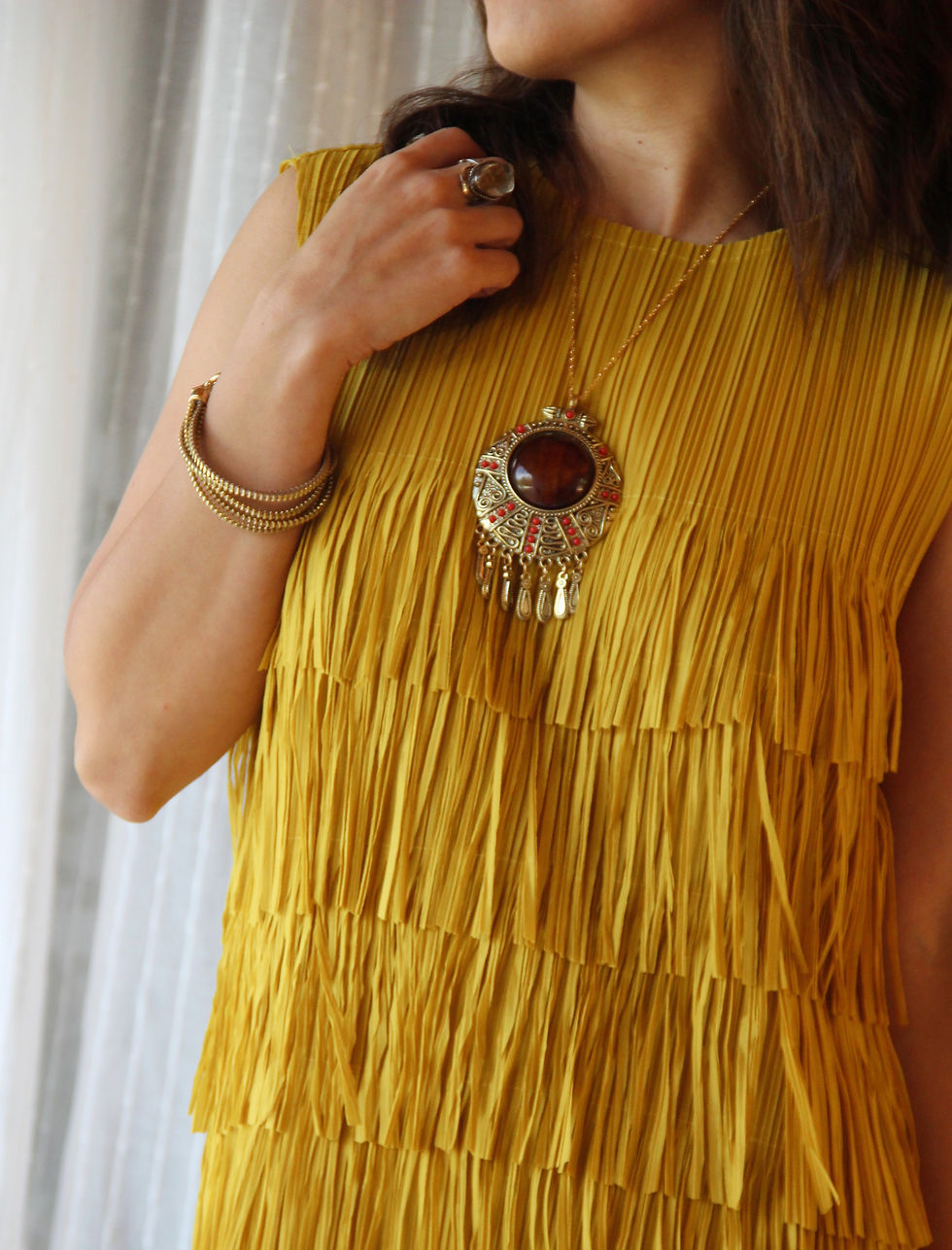 Miniatura: Collar Gitana Ambar 