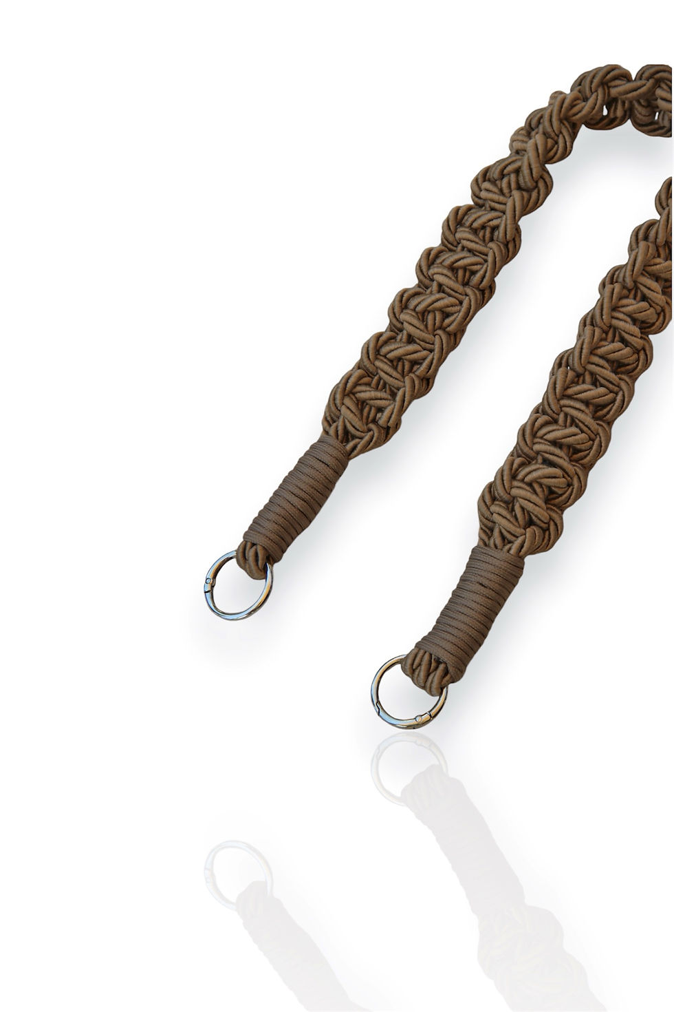 Miniatura: Correa Macrame Corta Cafe 