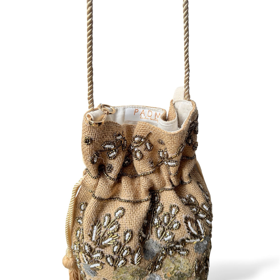 Miniatura: Cartera Potli Flowers 