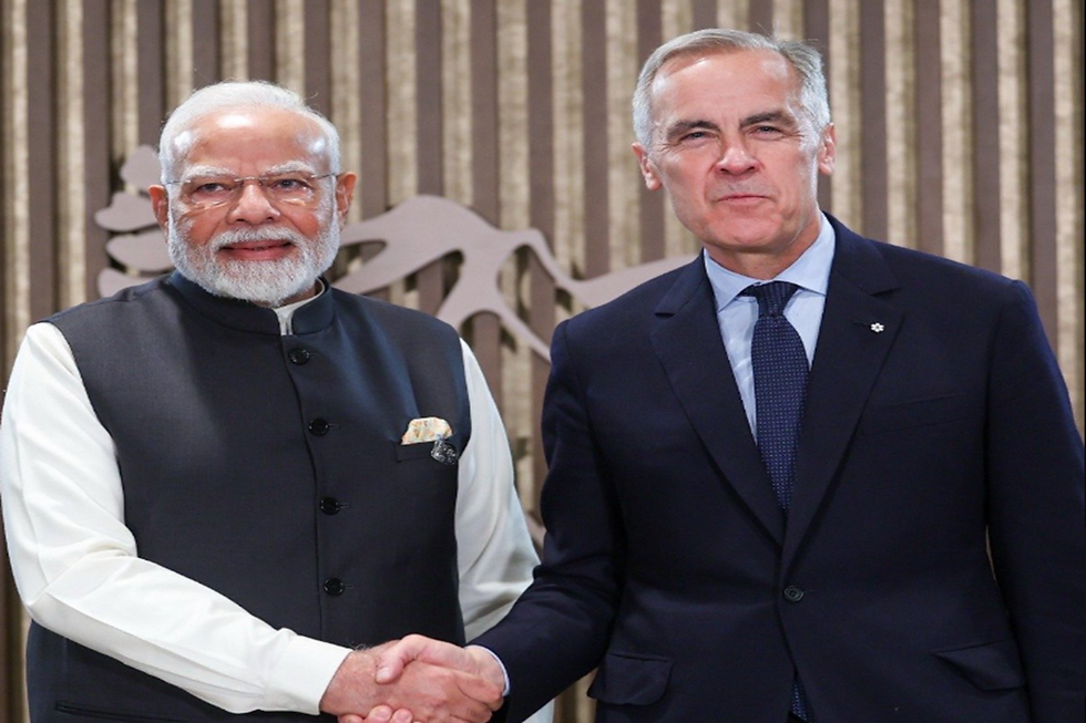 Prime Minister Narendra Modi and Prime Minister Mark Carney
